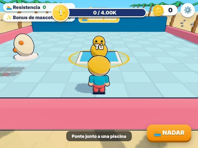 Portada de Campeón de Natación